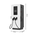 60 kW OCPP DC Fast Charger Station LCD Display CCS+CHADEMO+AC CE-gecertificeerd