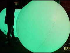 1m 80cm 50cm RGB LED gloeiende ballen: Perfect voor grote menigte evenementen, concerten en muziekfestivals