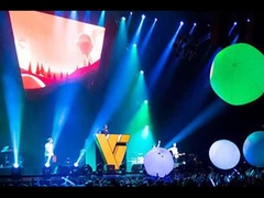 1m 80cm 50cm RGB LED gloeiende ballen: Perfect voor grote menigte evenementen, concerten en muziekfestivals