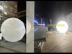 Dia. - Ik weet het.3.3m Sphere Hybrid 1.8KW met 2 rokken voor cinematografie (CCT 2600K+6500K)