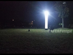 COLUMUS Noodverlichting Opblaasbare Toren HMI1000W 360° Geen Verblinding Draagbaar voor Buiten