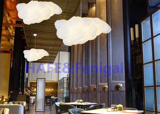 Opblaasbare de Verlichtingsdecoratie 10mm2 220V van de modetrend Drijvende Wolk