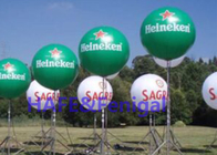 De Lichten LEIDENE van de driepoot de Opblaasbare Ballon Activiteit van 2000W 3200k 160cm Reclame