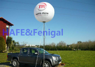 De reclame van Decoratieve Maanballon steekt Driepoot de LEIDENE Activiteitengids 2m van 400W aan