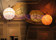 Decoratieve de Activiteitengids 3200k musergbw van de de LEIDENE Opblaasbare Verlichtingsballon van 400W