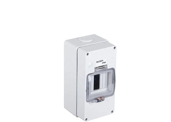 IP66 Gehalte waterdichte plastic distributie doos 4 manieren Schakelaar MCB doos
