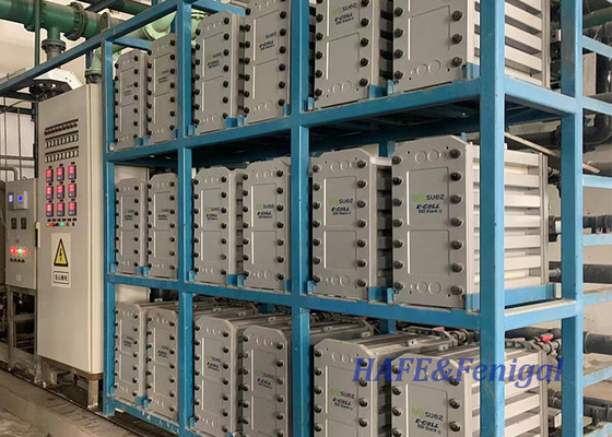Veolia EDI-modules E-Cell-3X Maximale waterproductie 6,4 m3/uur Terugwinning tot 97%