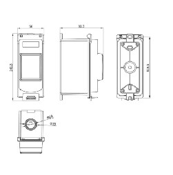 IP66 Distributie doos voor volledige compatibiliteit en eenvoudige installatie 276X 154X 145mm