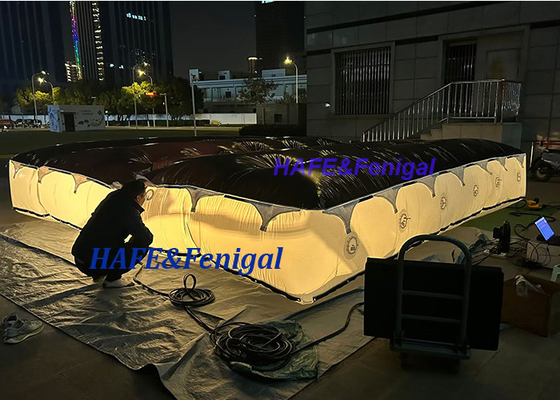 6M*5M*1M PAD Film Licht Ballon Flicker Gratis 5600k Voor buiten fotograferen