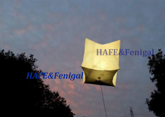Gespesialiseerde op maat gemaakte RGBT-films van de industrie Led opblaasbare ballon 1000W