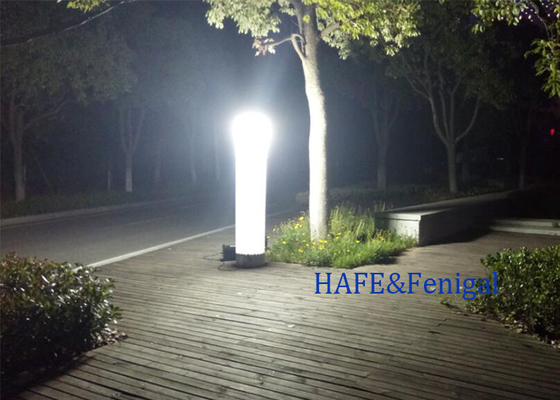 Draagbare op batterij aangedreven opblaasbare lichttoren 3M 575W Voor nachtverlichting Aanpasbare grootte