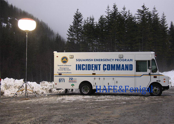 Draagbare driepoot LED 800w Glare Free Lighting Voor buitenverlichting Redding's nachts
