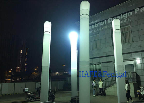 Nacht buiten Draagbare opblaasbare verlichting toren Noodsysteem 1200W 60HZ