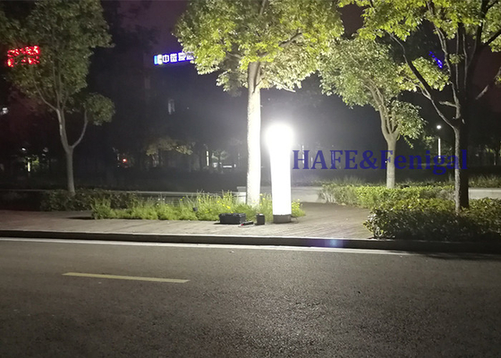 Draagbaar noodlicht opblaasbaar lichttoren 1000W metalen halogeenbatterij oplaadbaar