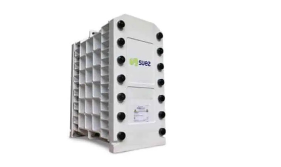 SUEZ E-Cell 3X Stack Standard Electrodeionisatie EDI Afvoer van afvalwater Edi Systemen Maximale temperatuur 40°C