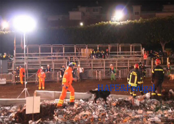 Grote oppervlakte verlicht verlichting Redding 911 verlichting 400W LED draagbaar licht ondersteuning Aanpassing