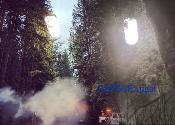 Ruimtebesparende filmverlichting Ballon LED 1200W Voor binnen- en buitenopnames