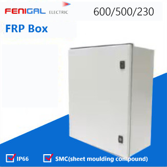 SMC Polyester FRP Box 220/380V Power Distribution Box IP66 Waterdicht elektrisch doosje