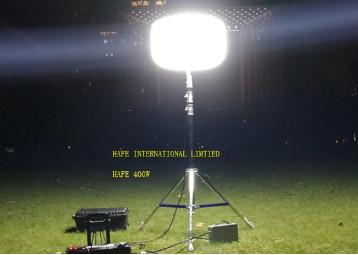 LED-ballonlicht Dimmable Glare-free 400W LED voor reddingswerkzaamheden