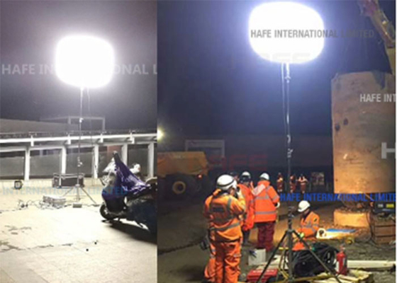 1000W LED Glare Free Noodredding Industriële bouw Veiligheidsballon licht