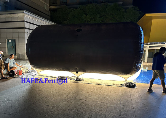 3.6kw Tube Helium RGBW LED DMX CRMX Control Film Cinema Ballon Lights