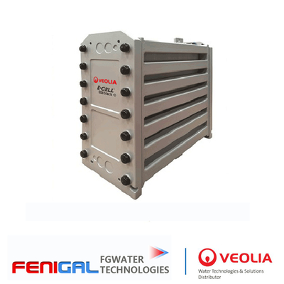 0.01-0.1um Veolia MK-7 EDI Elektrodeionisatiesysteem Verhoog de productie van zuiver water