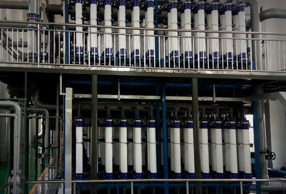PVDF-membraanmodules voor ultrafiltratie onder interne druk met hoge stroom UF3OA160L