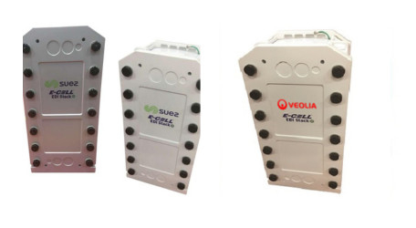 Elektrodeionisatiesysteem Veolia MK-7 EDI-modules voor zuivere waterproductie