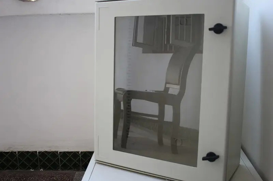IK08 SMC glasvezel behuizing op de muur met transparant deksel