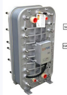 5.1-7.67m3/Hr Ionpure CEDI LX-Z IP-LXM45Z-5 met milieuvriendelijk proces