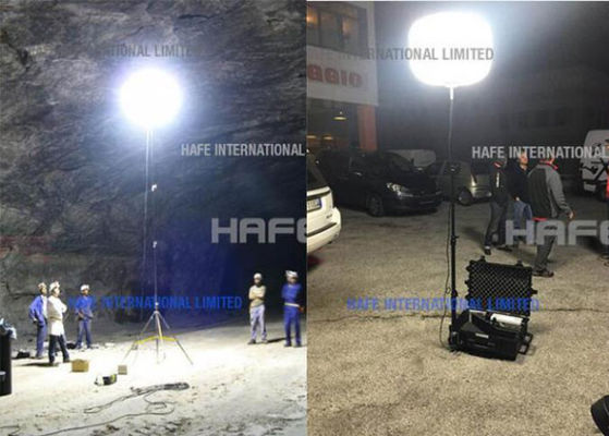 Draagbare niet-verblindende industriële 480W SUN LED ballonlamp, aanpasbare veiligheidsverlichting