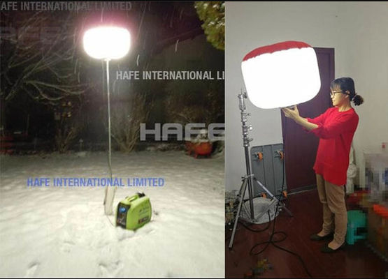 Draagbare niet-verblindende industriële 480W SUN LED ballonlamp, aanpasbare veiligheidsverlichting