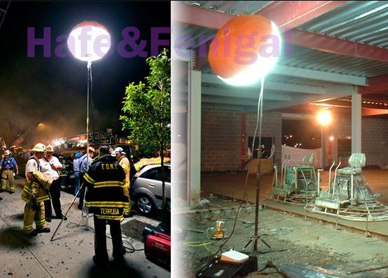 Veilige Efficiënte Nachtverlichting HAFE 1000W LED Ballonlicht Voor Wegwerkzaamheden