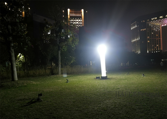Geen Glare opblaasbare verlichting toren Nood systeem 1200W 60HZ Nacht Outdoor Draagbare
