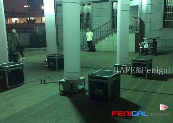 Columus opblaasbare vuurtoren Hoog vermogen noodverlichting voor grote buitenruimtes