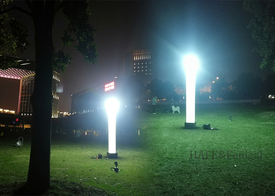 Niet-verblindende Opblaasbare Lichtmast 1200W 60HZ Noodsysteem voor Nachtelijk Buiten Draagbaar Gebruik