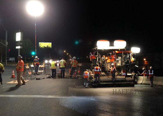 800W Dimmable LED opblaasbare lichttoren aanpasbaar voor nachtelijke reddingswerkzaamheden