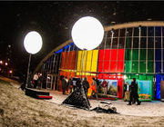 Parel LEIDENE Maanballon Lichte 400w met Embleemdruk op de Decoratie van het de Gebeurtenisstadium van de Driepoottribune