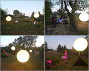 De Ballon Lichte 800w, van LEIDENE de Decoratie Ballonlichten het Brandmerken Opties van de Dimmablegebeurtenis 1.6m/5.2ft Driepoot zet op