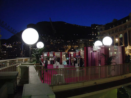 Van de de Filmrang van HMI 575W van de de Gebeurtenis Opblaasbaar Geleid Ballon van de Lichtenairstar Kristaltype