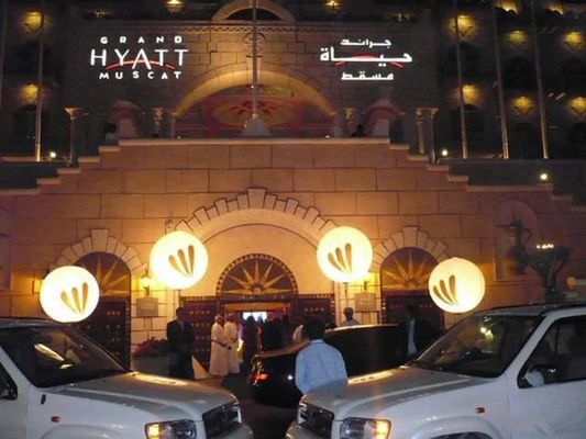 Van de de Filmrang van HMI 575W van de de Gebeurtenis Opblaasbaar Geleid Ballon van de Lichtenairstar Kristaltype