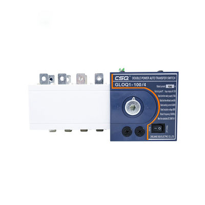 Huishouden 2P 3P 4P 100A 35mm Schakelaar van de de Machts de Automatische Overdracht van Installatieats