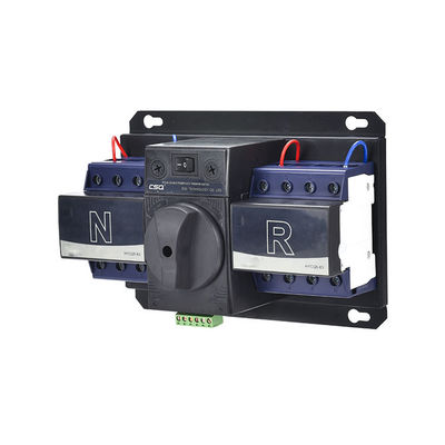 Huis 32A 3 Pool 4 Automatische de Overdrachtschakelaar van ATS van Pool 3P 4P AC 220V 63A