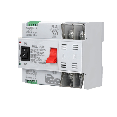 AC220V de dubbele Stroom van de de Overdrachtschakelaar 2P 4P van Machtsats Automatische hoog