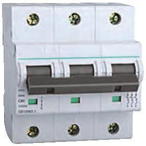 De Elektrische Stroomonderbreker 3P AC230/400V van SL7-125 MCB