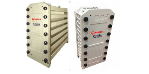 VeoliaTM E-Cell* EDI MK-3MiniHT:Ultrapure Water 1,14 m3/h Stroom, Resistiviteit≥10 ((Pharm.) MOhm-cm/≥16 ((Ind.) MOhm-cm EDI-systeem