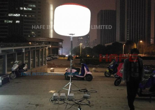 Solar Series 400W LED Ballon Light Draagbare noodverlichting voor industriële en reddingsoperaties 230V AC
