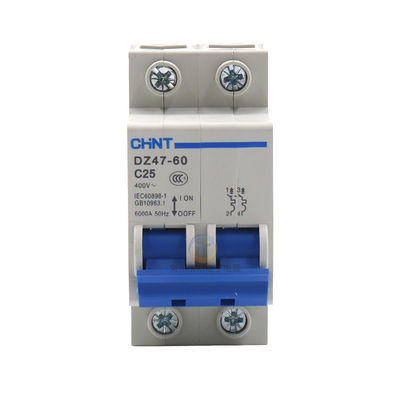 Chintdz47-60 Miniatuurstroomonderbreker 6~63A, 80~125A, 1P, 2P, 3P, 4P voor Kringsbescherming AC220, 230V, 240V-Gebruik