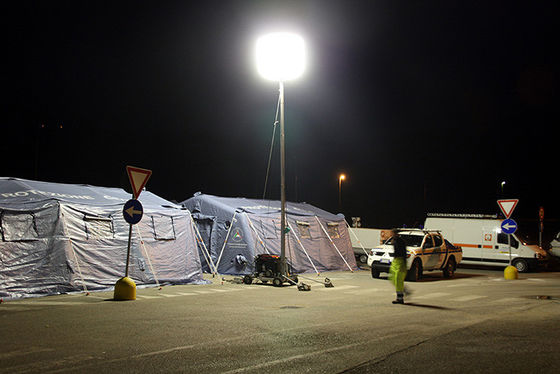 Wit RGB Nr - glans LEIDENE Lichten 200/400/600/800w, Bouwwerfverlichting 120/230V 6000sqm