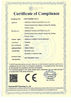 China Wuxi Fenigal Science &amp; Technology Co., Ltd. certificaten